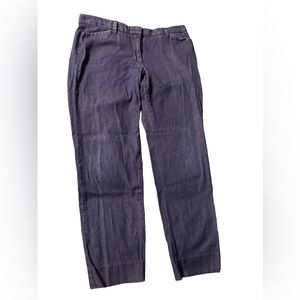 Slim cropped lightweight jeans 100% cotton